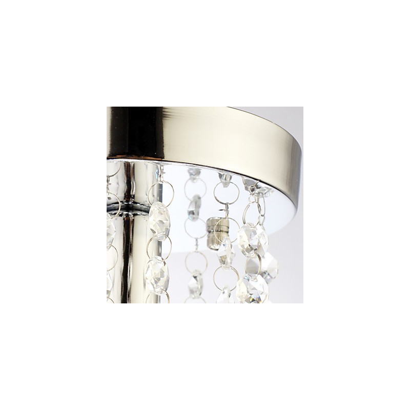 Moderno Contemporâneo Tradicional Clássico Country Cristal Mini Estilo Cromado Cristal Montagem Embutida