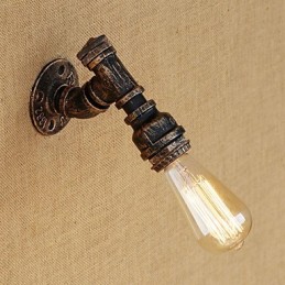 Pintura vintage retrô country para arandelas de parede estilo mini com luz ambiente