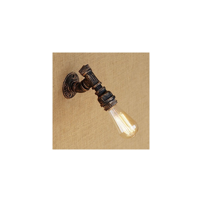Pintura vintage retrô country para arandelas de parede estilo mini com luz ambiente