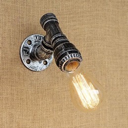 Pintura vintage retrô country para arandelas de parede estilo mini com luz ambiente