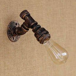 Pintura vintage retrô country para arandelas de parede estilo mini com luz ambiente