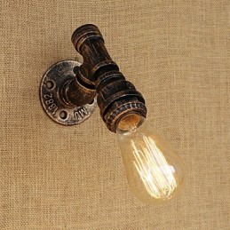 Pintura vintage retrô country para arandelas de parede estilo mini com luz ambiente