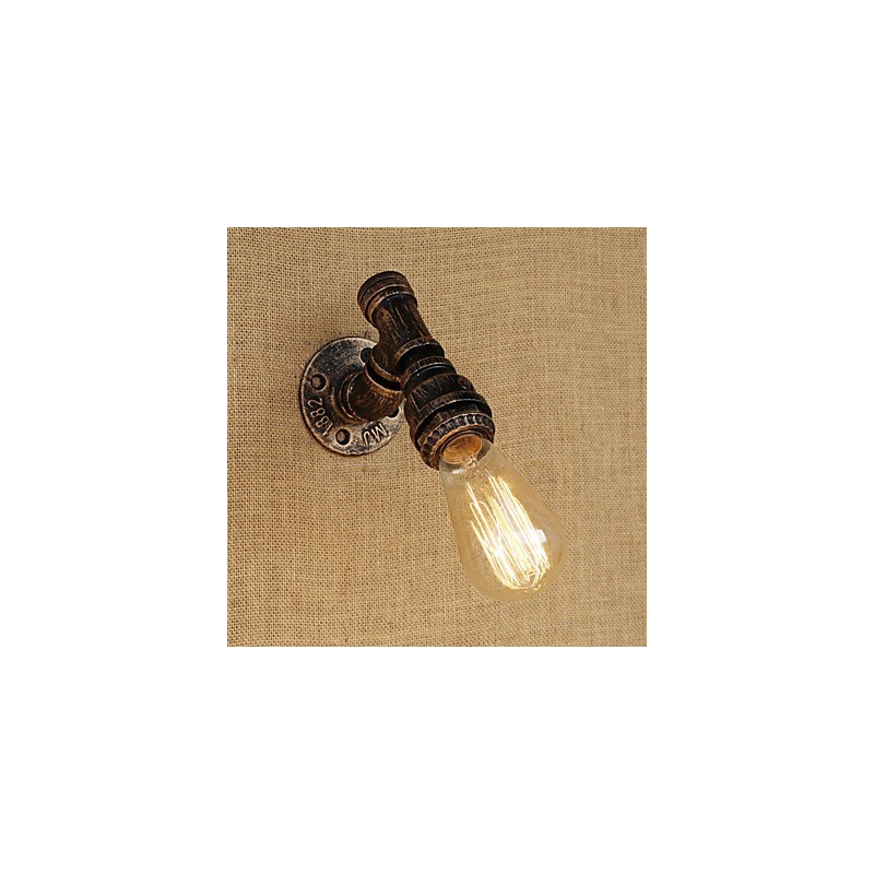 Pintura vintage retrô country para arandelas de parede estilo mini com luz ambiente
