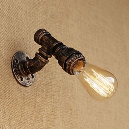 Pintura vintage retrô country para arandelas de parede estilo mini com luz ambiente