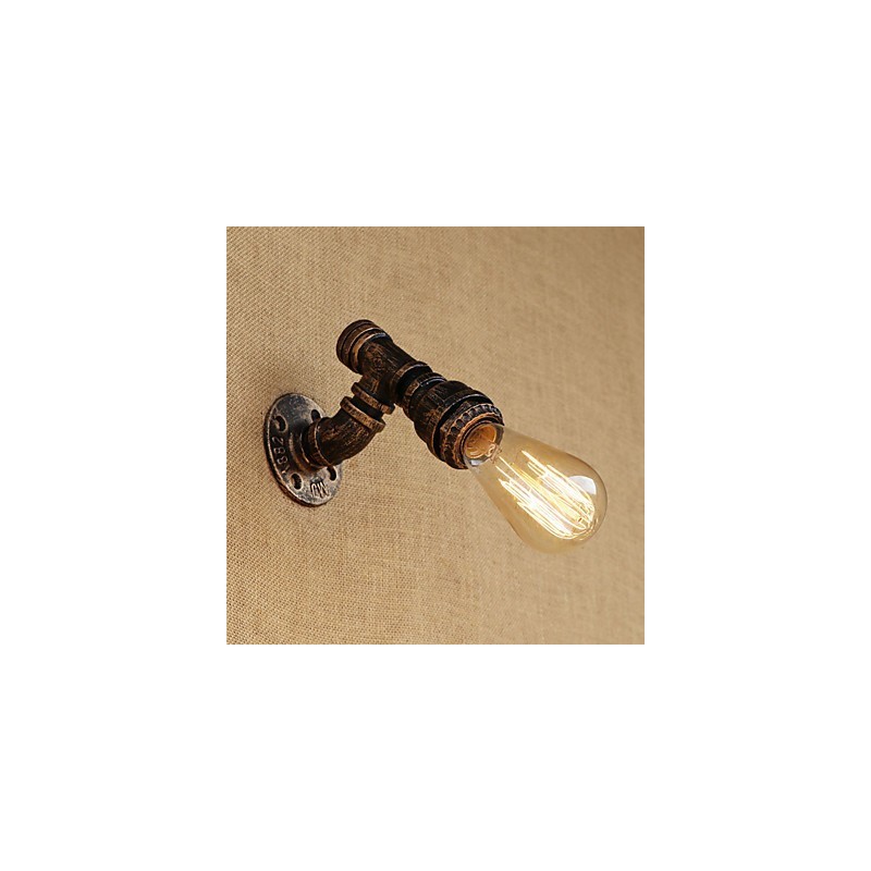 Pintura vintage retrô country para arandelas de parede estilo mini com luz ambiente