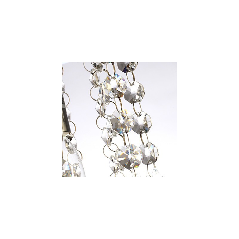Moderno Contemporâneo Tradicional Clássico Country Cristal Mini Estilo Cromado Cristal Montagem Embutida