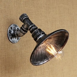 Recurso de pintura retrô country para luzes de parede de luz ambiente estilo mini