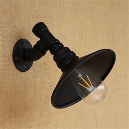 Recurso de pintura retrô country para luzes de parede de luz ambiente estilo mini