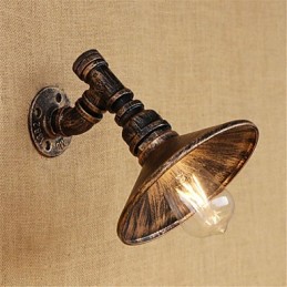 Recurso de pintura retrô country para luzes de parede de luz ambiente estilo mini