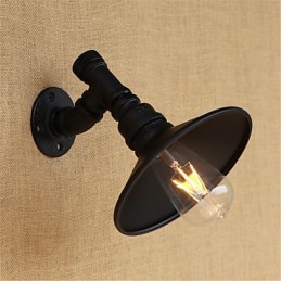 Recurso de pintura retrô country para luzes de parede de luz ambiente estilo mini