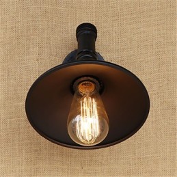 Recurso de pintura retrô country para luzes de parede de luz ambiente estilo mini