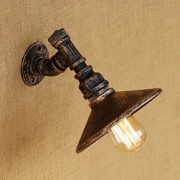 Recurso de pintura retrô country para luzes de parede de luz ambiente estilo mini