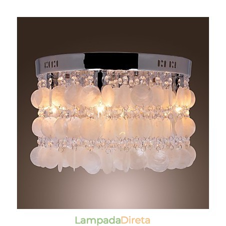 Mini estilo moderno e contemporâneo de cristal cromado embutido Mini estilo moderno e contemporâneo de cristal cromado embutido