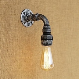 Pintura vintage retrô country para arandelas de parede estilo mini com luz ambiente