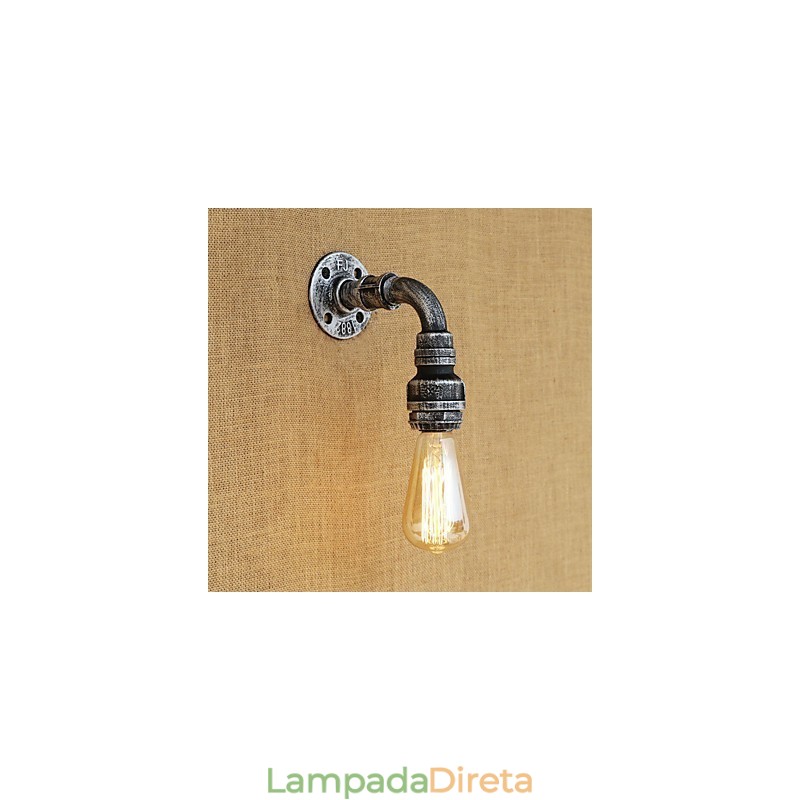 Pintura vintage retrô country para arandelas de parede estilo mini com luz ambiente