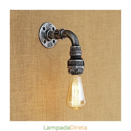 Pintura vintage retrô country para arandelas de parede estilo mini com luz ambiente Pintura vintage retrô country para arandelas de parede estilo mini com luz ambiente