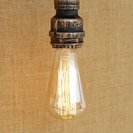 Pintura vintage retrô country para arandelas de parede estilo mini com luz ambiente