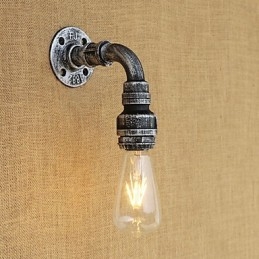 Pintura vintage retrô country para arandelas de parede estilo mini com luz ambiente