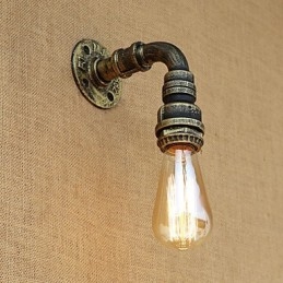 Pintura vintage retrô country para arandelas de parede estilo mini com luz ambiente