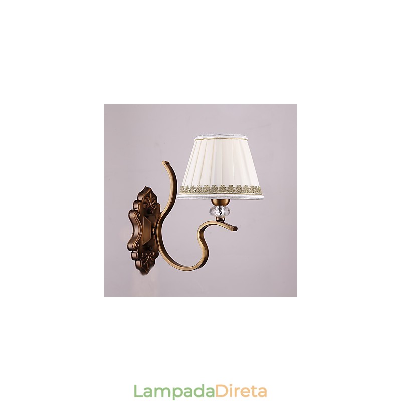 Recurso tradicional clássico galvanizado para proteção ocular Downlight Wall Spots Wall Light