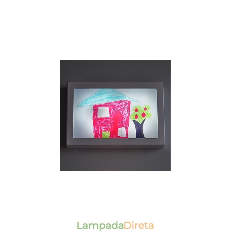 Pintura contemporânea moderna integrada, recurso de pintura contemporânea para arandelas de parede com luz ambiente