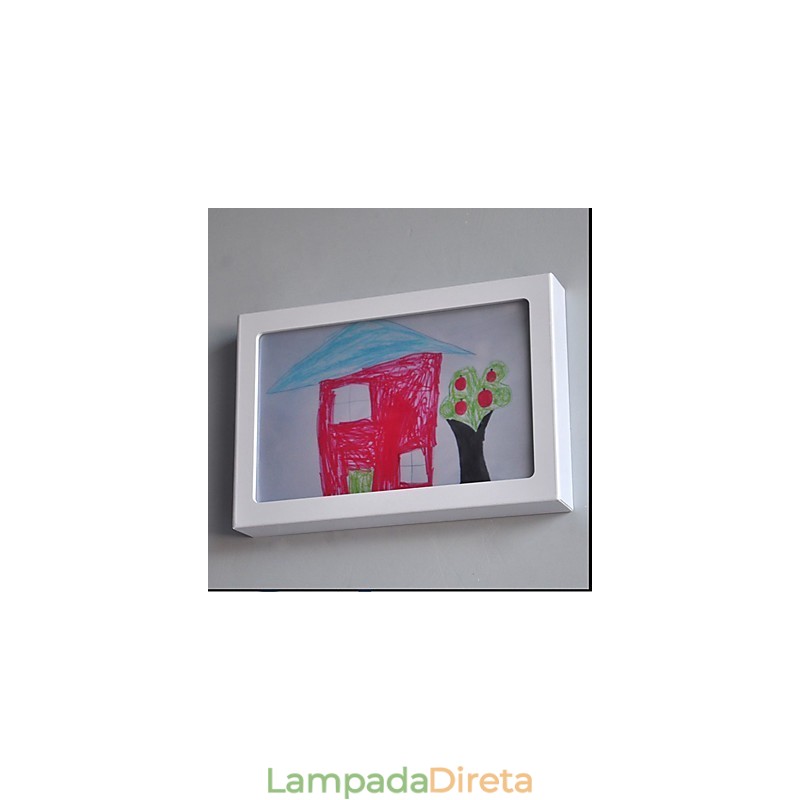 Pintura contemporânea moderna integrada, recurso de pintura contemporânea para arandelas de parede com luz ambiente