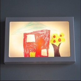 Pintura contemporânea moderna integrada, recurso de pintura contemporânea para arandelas de parede com luz ambiente