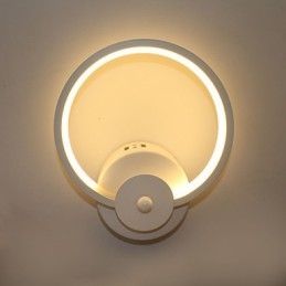 Luminária de cabeceira criativa minimalista moderna, lâmpada embutida, escada de entrada, iluminação de parede do quarto