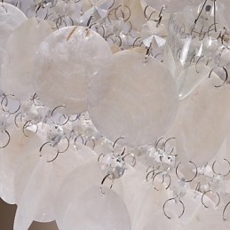 Mini estilo moderno e contemporâneo de cristal cromado embutido