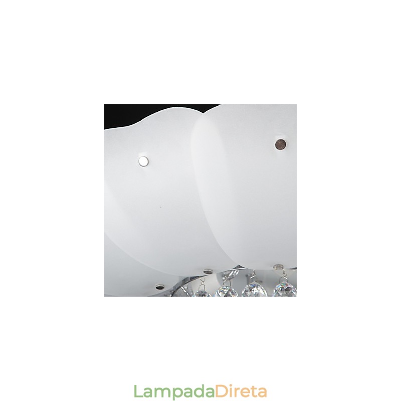 Montagem embutida Cristal Moderno Contemporâneo Tradicional Clássico Metal
