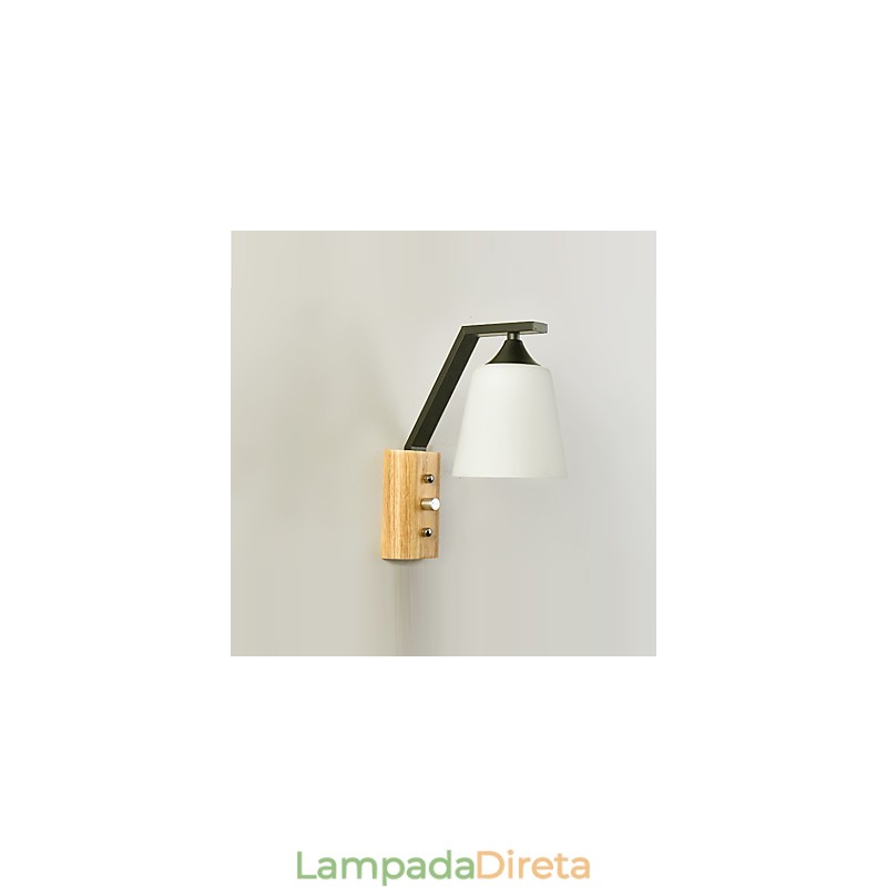 Pintura tradicional clássica country retrô para arandelas de parede, luminária de parede