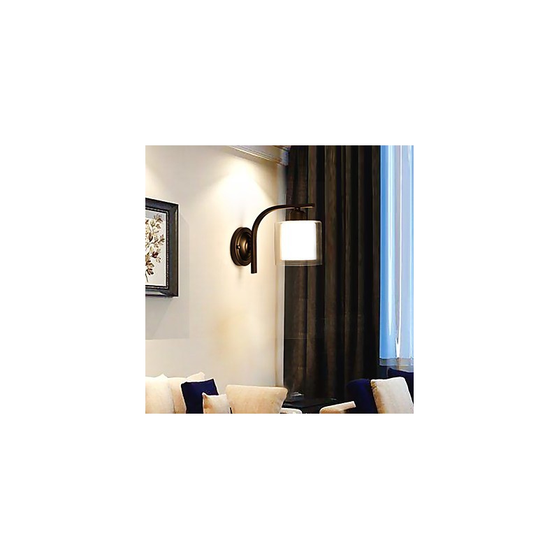 Pintura tradicional clássica country retrô para arandelas de parede, luminária de parede