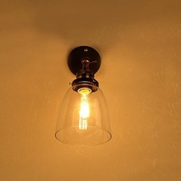 Moderno Contemporâneo Tradicional Clássico Rústico Lodge Moderno Contemporâneo Bronze Recurso para Arandelas de Parede Downlight