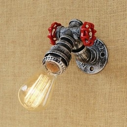 Recurso de pintura retrô country para arandelas de parede de luz ambiente estilo mini