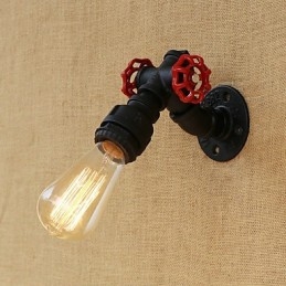 Recurso de pintura retrô country para arandelas de parede de luz ambiente estilo mini