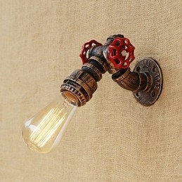 Recurso de pintura retrô country para arandelas de parede de luz ambiente estilo mini