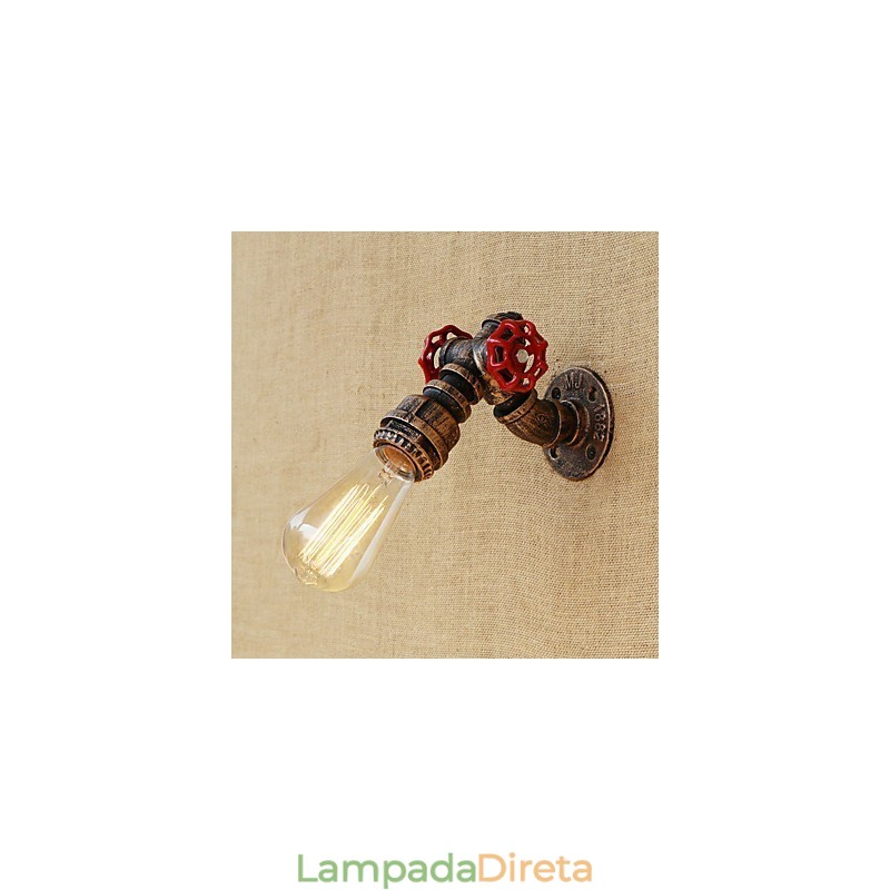Recurso de pintura retrô country para arandelas de parede de luz ambiente estilo mini