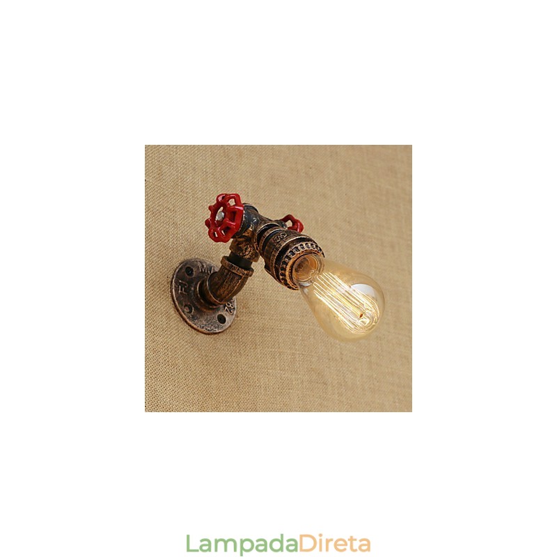 Recurso de pintura retrô country para arandelas de parede de luz ambiente estilo mini