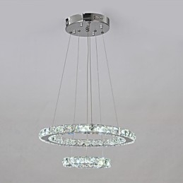 Lustre de metal cromado clássico tradicional