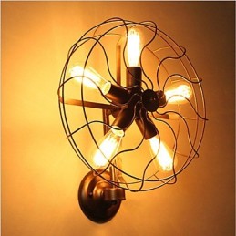Pintura tradicional clássica rústica de chalé country para arandelas de parede de luz ambiente estilo mini