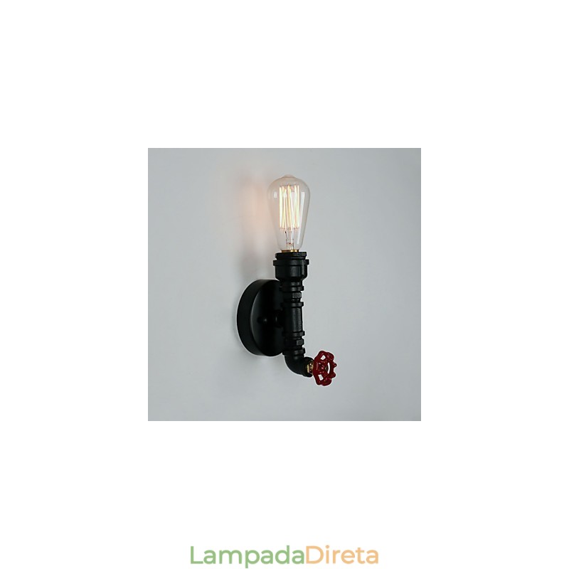 Pintura rústica moderna contemporânea country retrô para arandelas de parede estilo mini uplight