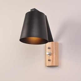 Acabamento em óxido preto moderno e contemporâneo para arandelas de parede Downlight