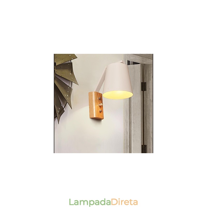 Acabamento em óxido preto moderno e contemporâneo para arandelas de parede Downlight