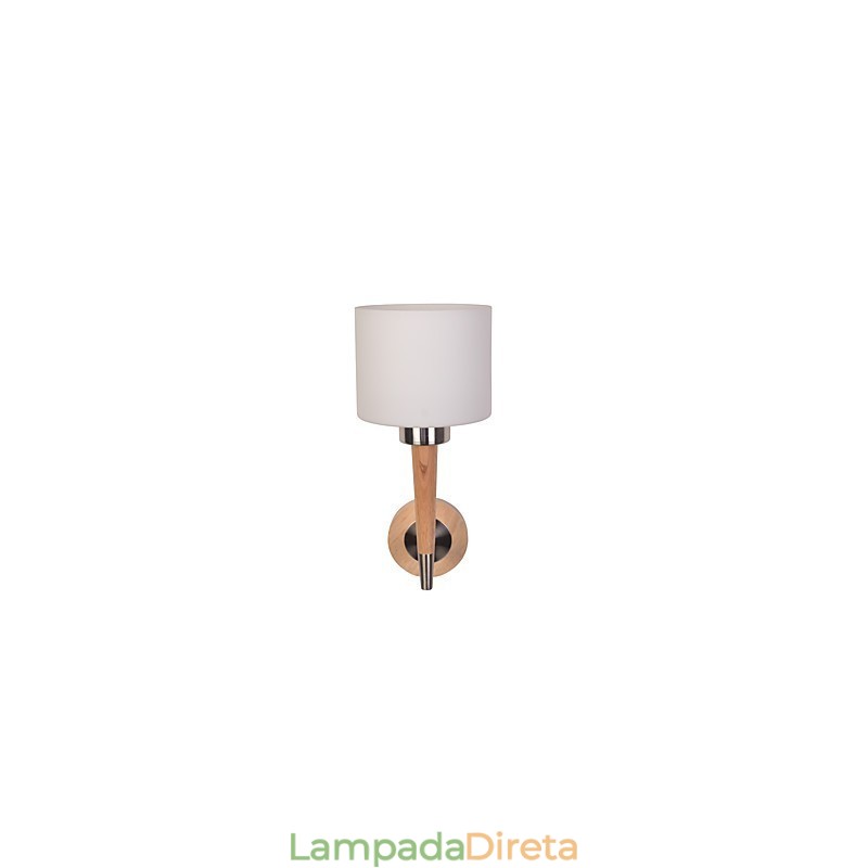 Luminária de parede de vidro com recurso para arandelas de parede com luz ambiente estilo mini