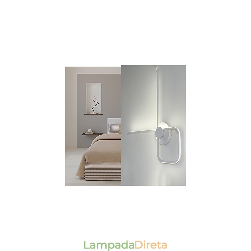 Luminária de parede para quarto, luminária de cabeceira, nórdica, criativa, minimalista, moderna, para sala de estar, corredor, escadas, luzes