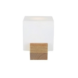 Luminária de parede simples, abajur de mesa de cabeceira com cúpula de vidro e madeira maciça para quarto, cômoda, sala de estar, quarto de bebê, dormitório universitário, mesa de centro, estantes de livros