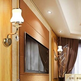 Recurso eletrogalvanizado contemporâneo moderno para luzes de parede de luz ambiente de proteção ocular de estilo mini de cristal