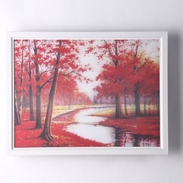 Pintura moderna contemporânea integrada, recurso de pintura contemporânea para arandelas de parede com luz ambiente