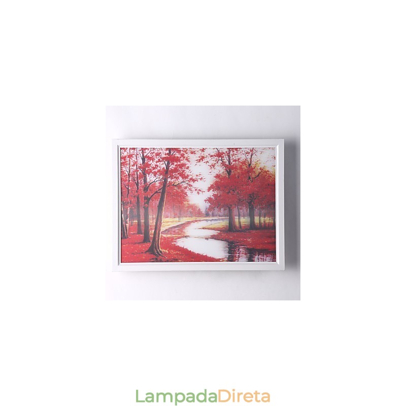 Pintura moderna contemporânea integrada, recurso de pintura contemporânea para arandelas de parede com luz ambiente