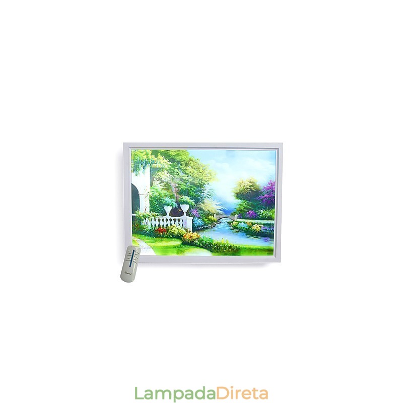 Pintura moderna contemporânea integrada, recurso de pintura contemporânea para arandelas de parede com luz ambiente